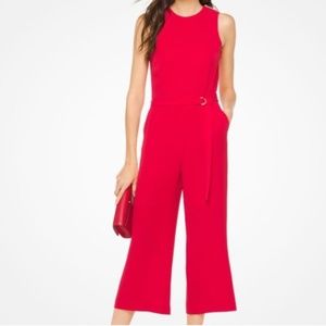 Michael Kors red jumpsuit. Size 6